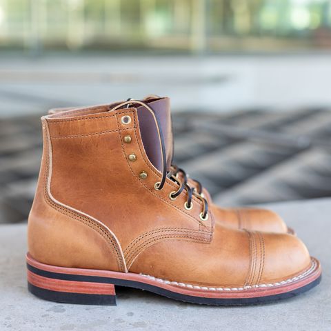 Nicks Americana in Horween Natural Dublin