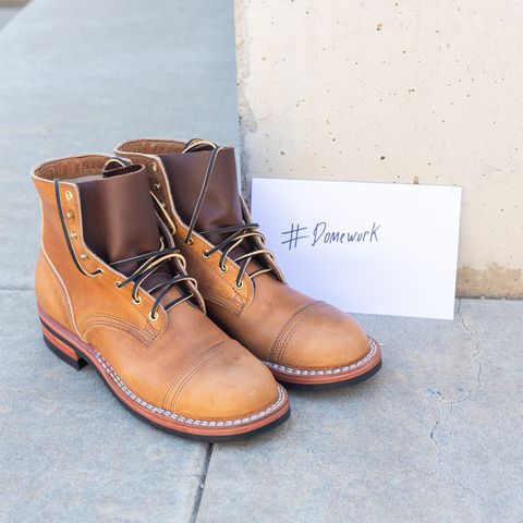 Nicks Americana in Horween Natural Dublin