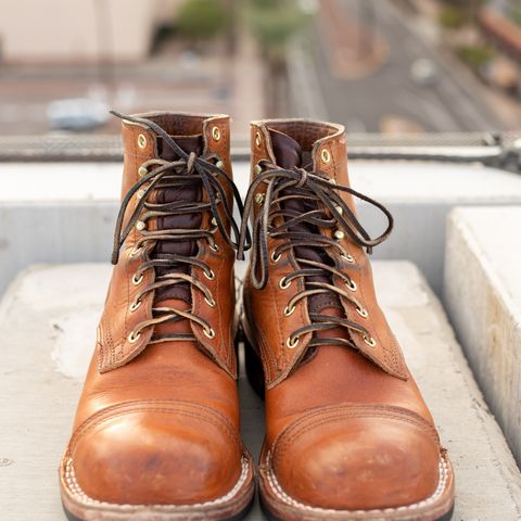Nicks Americana in Horween Natural Dublin