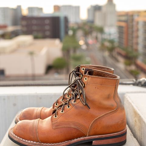 Nicks Americana in Horween Natural Dublin