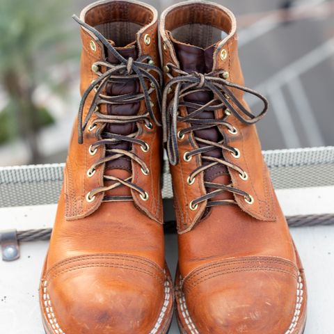 Nicks Americana in Horween Natural Dublin
