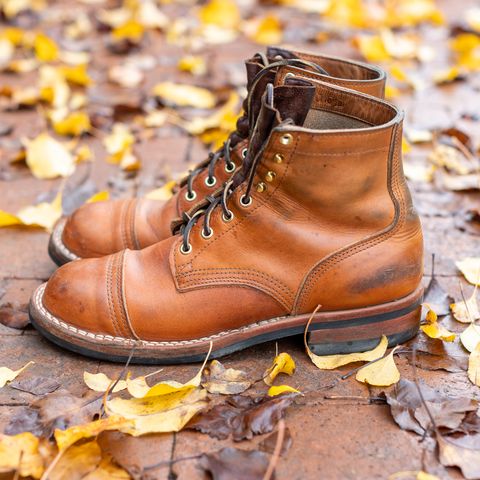 Nicks Americana in Horween Natural Dublin