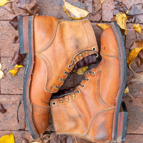 Nicks Americana in Horween Natural Dublin