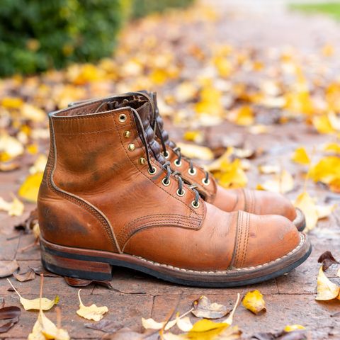 Nicks Americana in Horween Natural Dublin