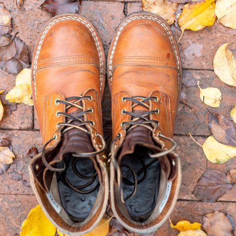 Nicks Americana in Horween Natural Dublin