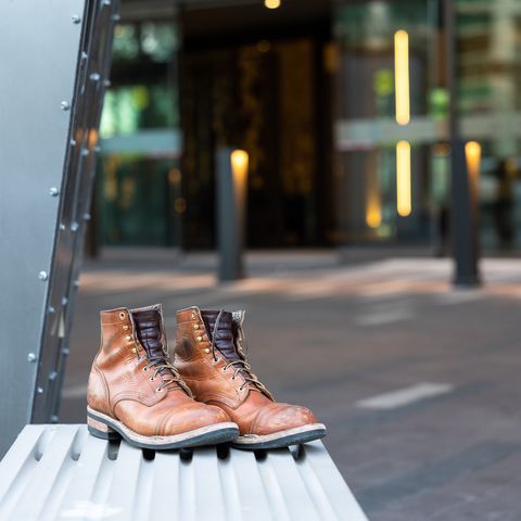Nicks Americana in Horween Natural Dublin