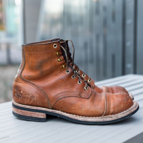 Nicks Americana in Horween Natural Dublin