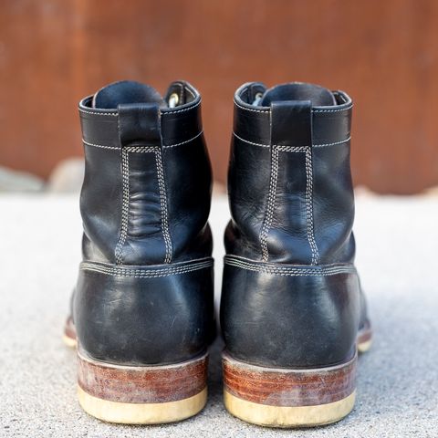 Onderhoud x Stitchdown Moc Toe in Wickett & Craig Black Traditional Harness