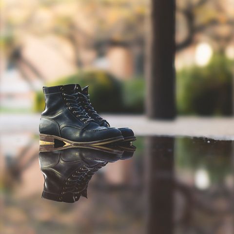 Onderhoud x Stitchdown Moc Toe in Wickett & Craig Black Traditional Harness
