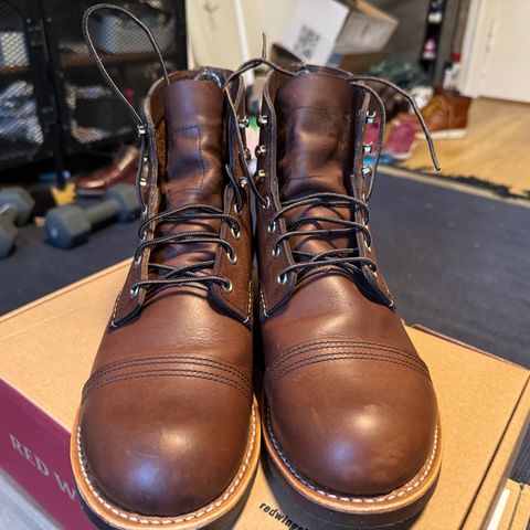 Red Wing Iron Ranger in S.B. Foot Amber Harness