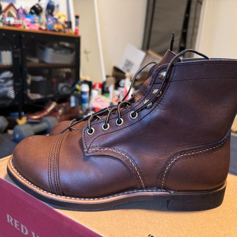Red Wing Iron Ranger in S.B. Foot Amber Harness