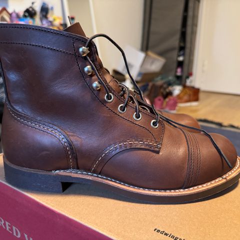 Red Wing Iron Ranger in S.B. Foot Amber Harness