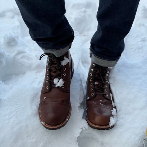 Red Wing Iron Ranger in S.B. Foot Amber Harness