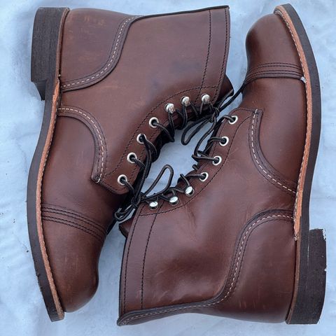 Red Wing Iron Ranger in S.B. Foot Amber Harness