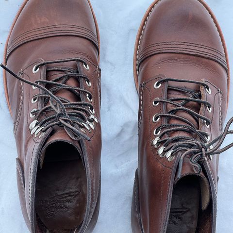 Red Wing Iron Ranger in S.B. Foot Amber Harness