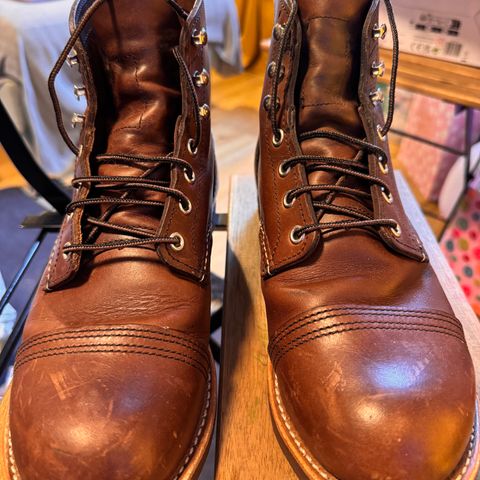 Red Wing Iron Ranger in S.B. Foot Amber Harness