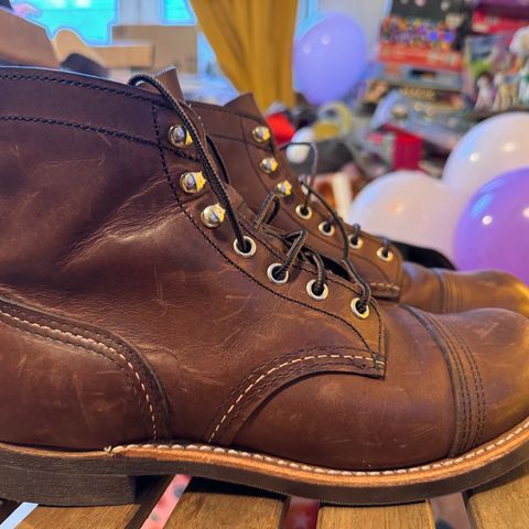 Red Wing Iron Ranger in S.B. Foot Amber Harness