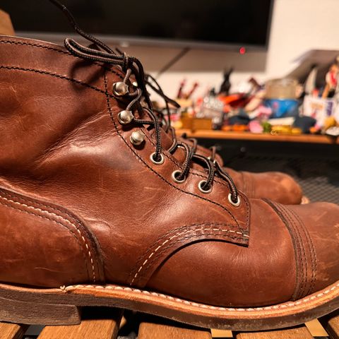 Red Wing Iron Ranger in S.B. Foot Amber Harness