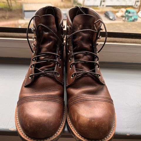 Red Wing Iron Ranger in S.B. Foot Amber Harness