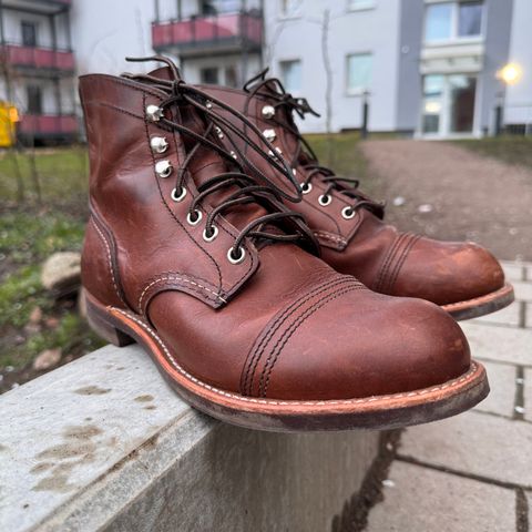 Red Wing Iron Ranger in S.B. Foot Amber Harness