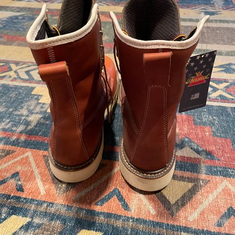 Thorogood 8" Plain Toe in Unknown Leather