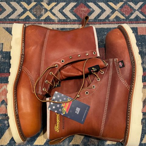 Thorogood 8" Plain Toe in Unknown Leather