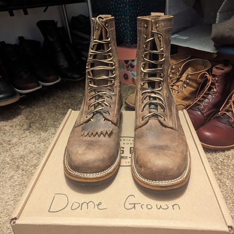 Drew's 8-Inch Logger in Rowdy Smooth
