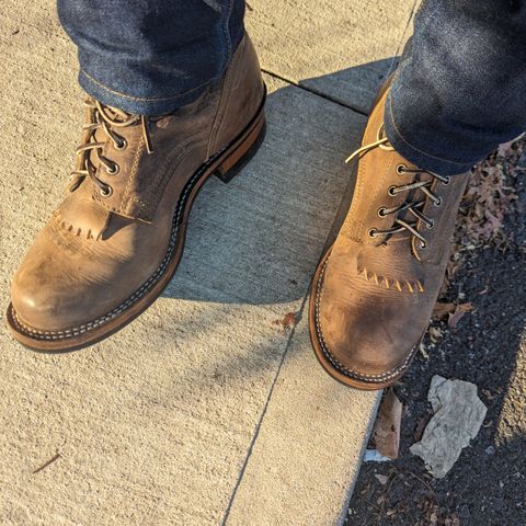 Drew's 8-Inch Logger in Rowdy Smooth