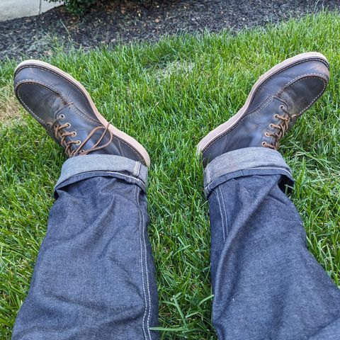 Search result thumbnail of Red Wing 6-Inch Classic Moc in S.B. Foot Black Prairie