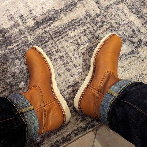 Red Wing Pecos in Unknown Leather