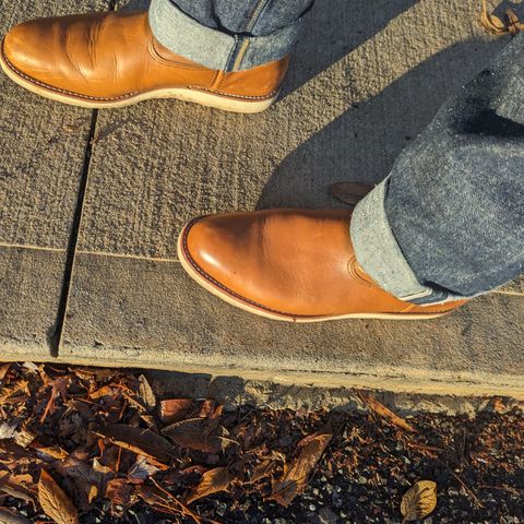 Red Wing Pecos in Unknown Leather