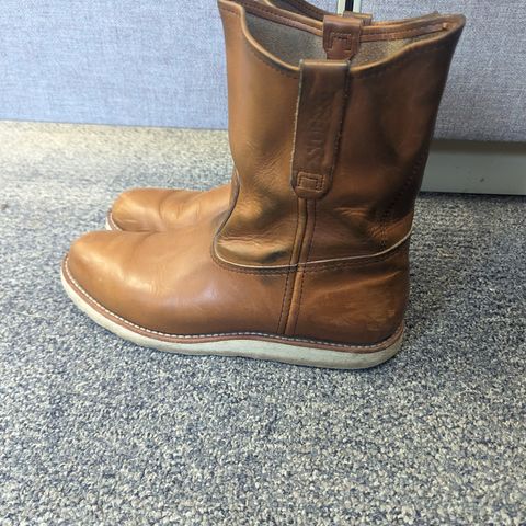 Red Wing Pecos in Unknown Leather