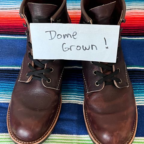 Red Wing Blacksmith in S.B. Foot Briar Oil Slick