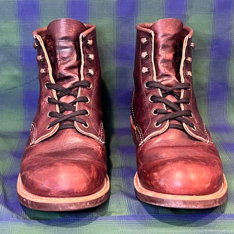 Red Wing Blacksmith in S.B. Foot Briar Oil Slick