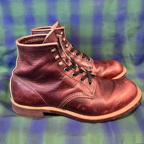 Red Wing Blacksmith in S.B. Foot Briar Oil Slick