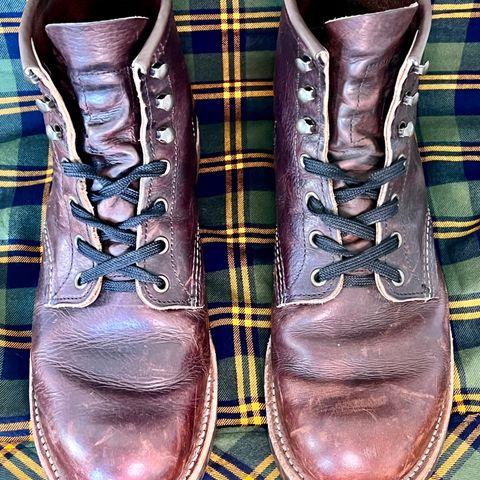 Red Wing Blacksmith in S.B. Foot Briar Oil Slick