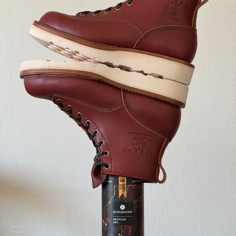 Viberg Rigger in Seidel Red Dog Oil Tan