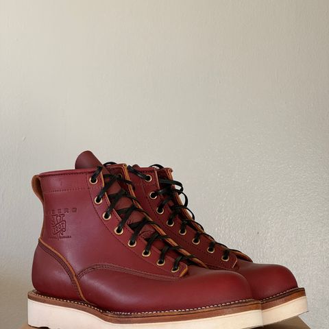Viberg Rigger in Seidel Red Dog Oil Tan