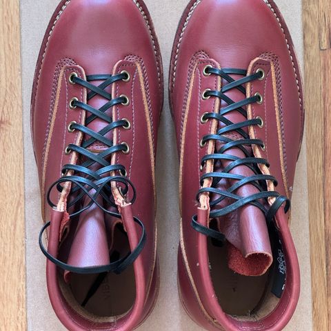 Viberg Rigger in Seidel Red Dog Oil Tan