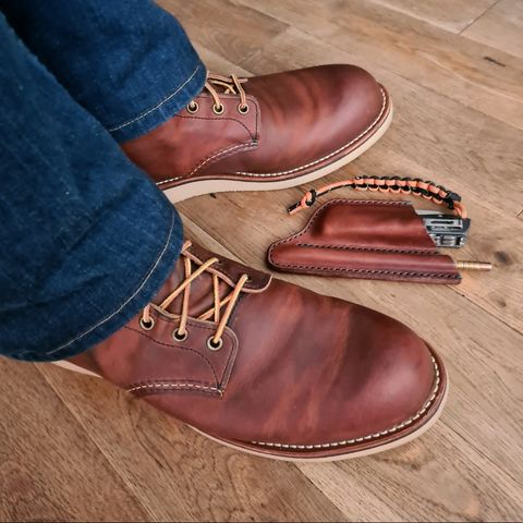 Red Wing Unlisted Model in S.B. Foot Copper Rough and Tough