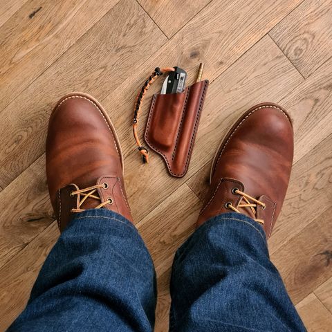 Red Wing Unlisted Model in S.B. Foot Copper Rough and Tough
