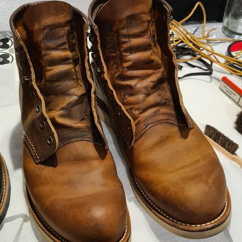 Red Wing Unlisted Model in S.B. Foot Copper Rough and Tough