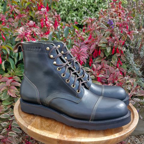 Bordon Tukano Boots in Wickett & Craig Olive Double Stuffed
