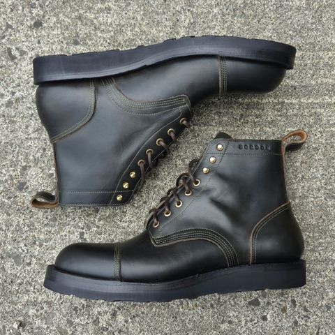 Bordon Tukano Boots in Wickett & Craig Olive Double Stuffed