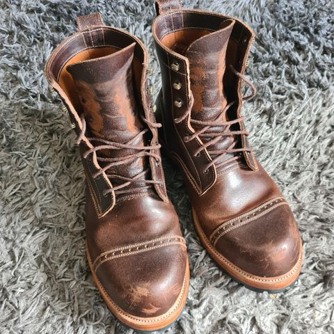Imperium Hawke in Horween Cinnamon Waxed Flesh
