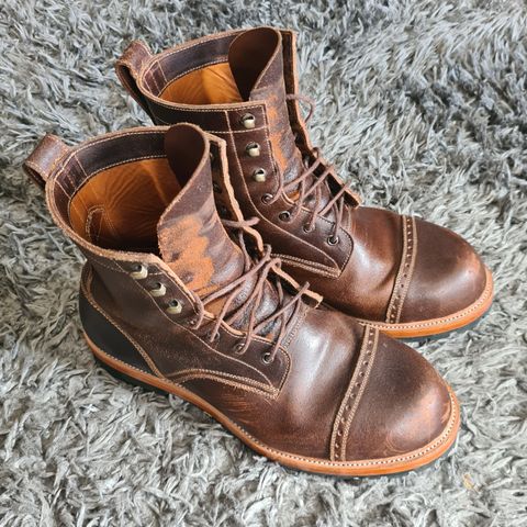 Imperium Hawke in Horween Cinnamon Waxed Flesh