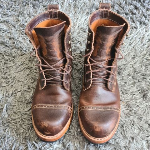 Imperium Hawke in Horween Cinnamon Waxed Flesh