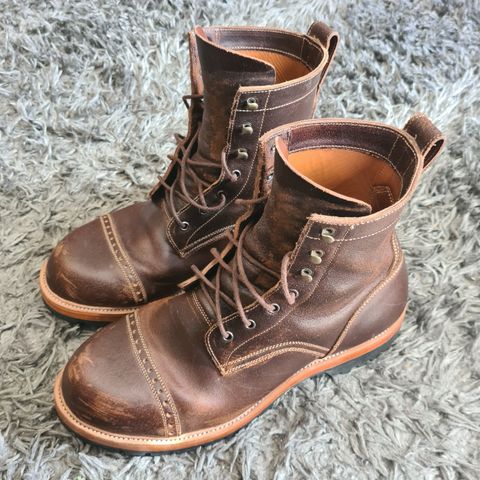 Imperium Hawke in Horween Cinnamon Waxed Flesh