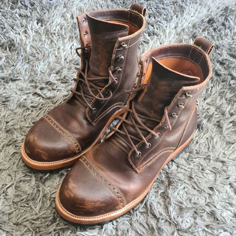Imperium Hawke in Horween Cinnamon Waxed Flesh