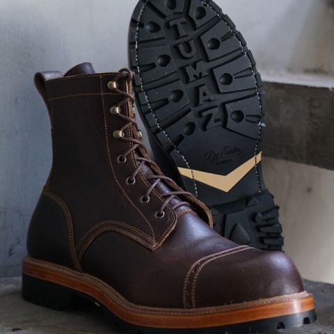 Imperium Hawke in Horween Cinnamon Waxed Flesh